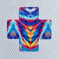 Tie Dye Cross Nipple Covers image 0
