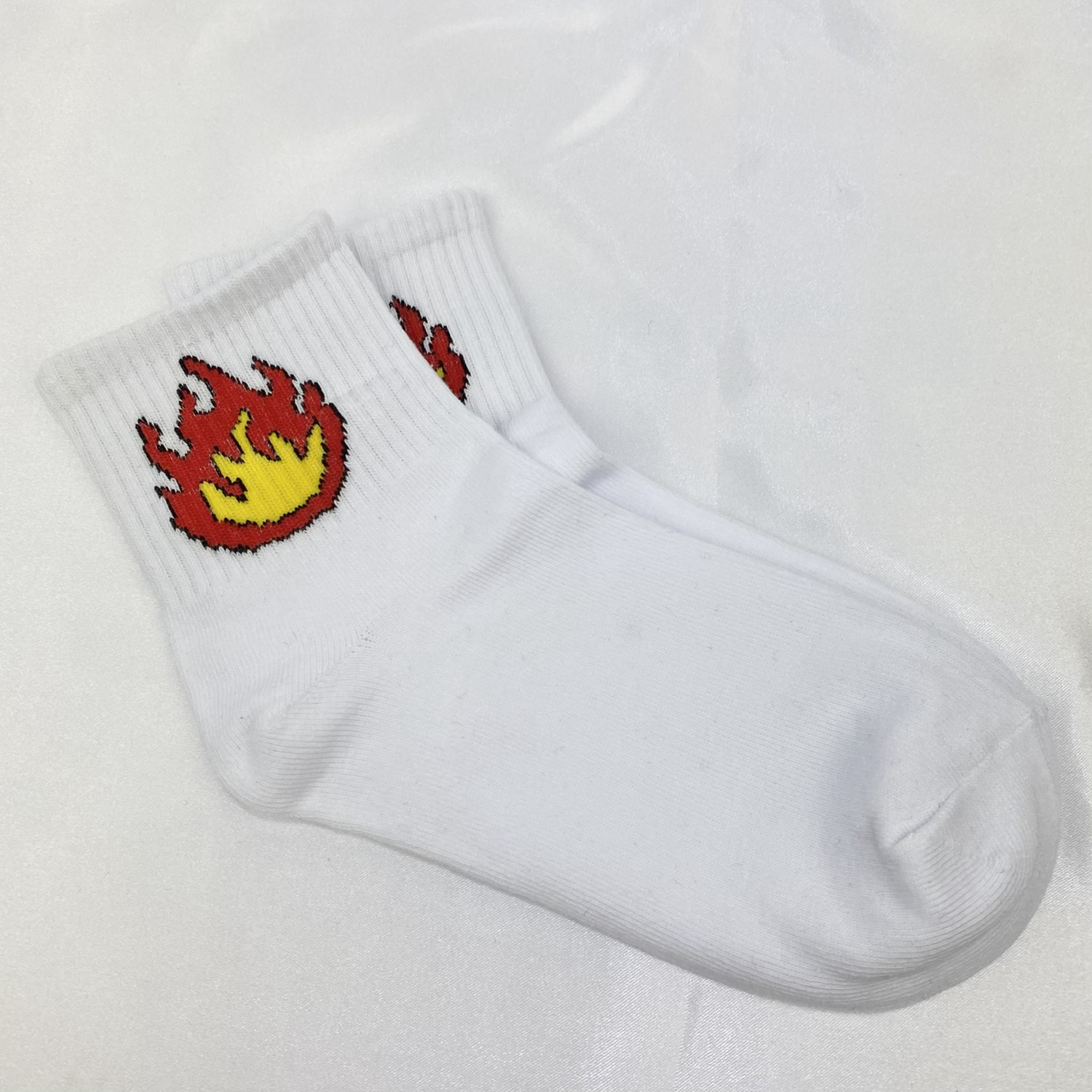 White Flame Socks  image 2