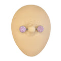 Light Purple Druzy Stone Nipple Bar image 0