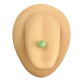 Green Swirl Tongue Bar image 0