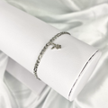 Silver Mini CZ Playboy Anklet image 0