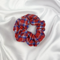Red & Blue Tarten Scrunchie image 0