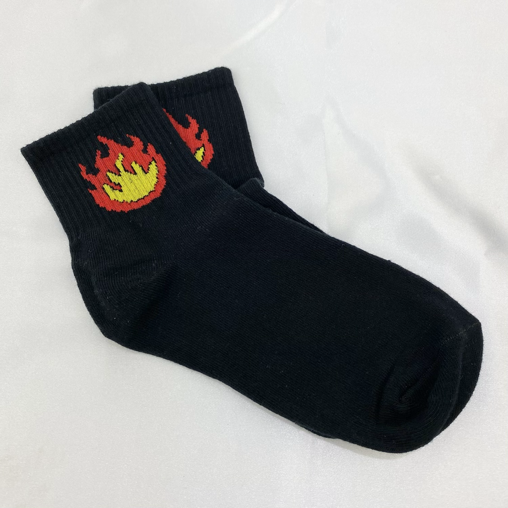 Black Flame Socks  image 2