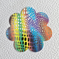 Funky Silver Dotted Flower Nipple Covers image 0